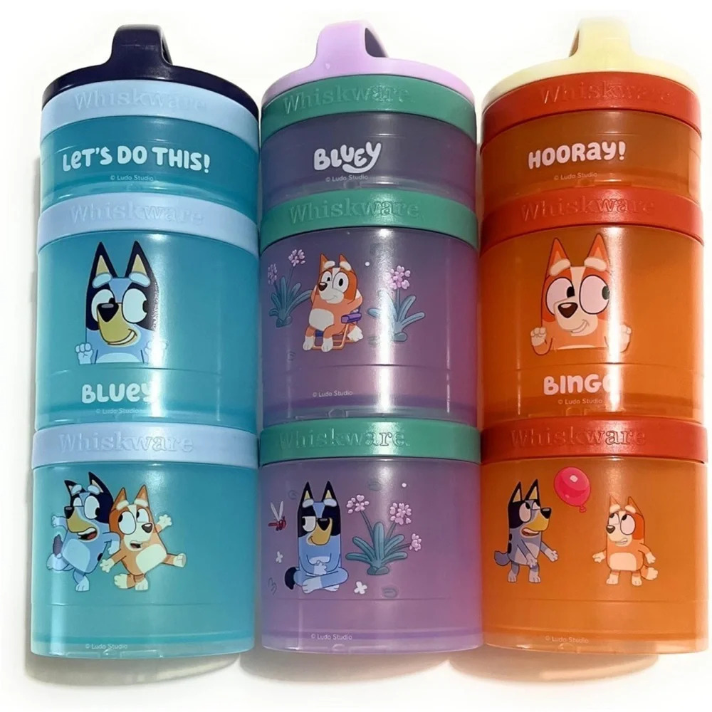 Whiskware Bluey‎ Snack Stacks